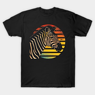 Zebra Grassland Habitats T-Shirt